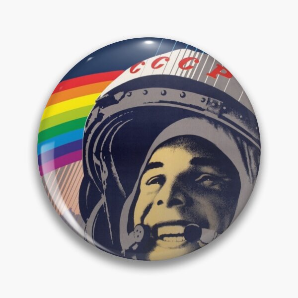 Item preview, Yuri Gagarin, cosmos, USSR, rainbow, LGBT designed and sold by Rashkin.