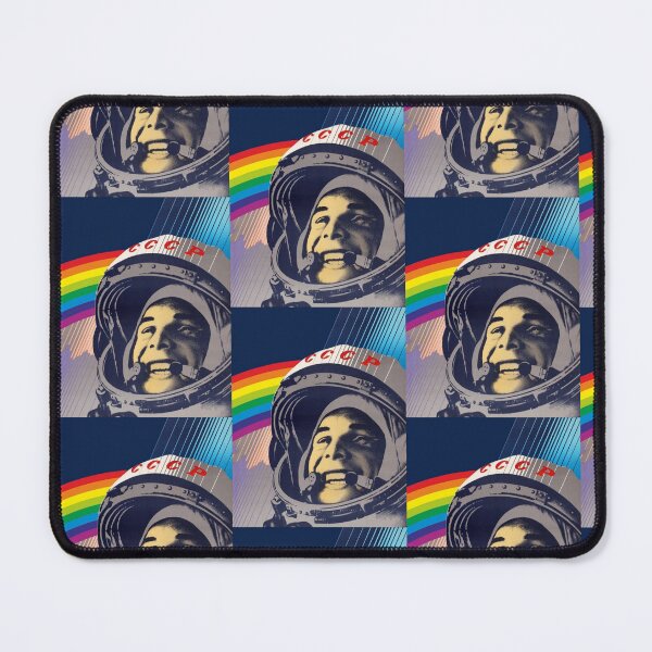 Item preview, Yuri Gagarin, cosmos, USSR, rainbow, LGBT designed and sold by Rashkin.