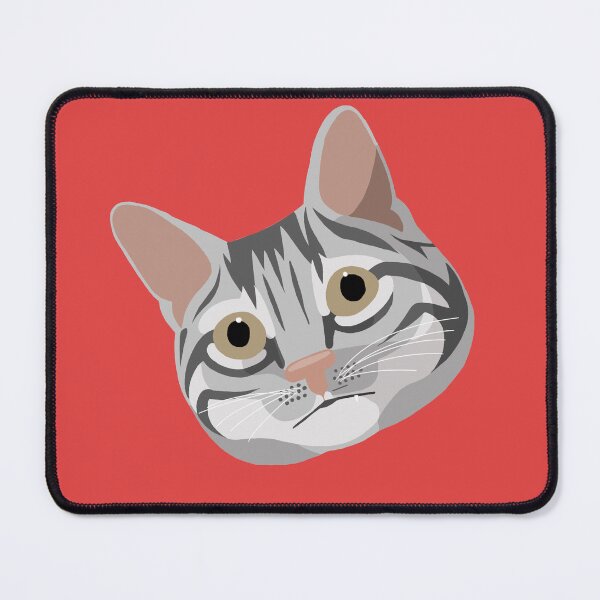 Item preview, Gray Tabby Snaggle Tooth designed and sold by katiek-franklin.