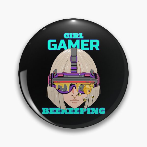Item preview, girl gamer beekeeping designed and sold by GaliaTati.