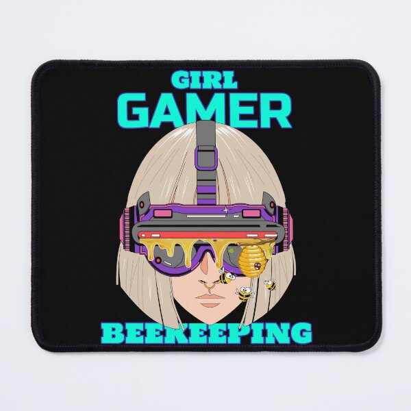 Item preview, girl gamer beekeeping designed and sold by GaliaTati.