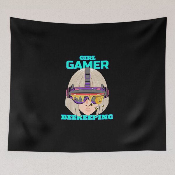 Item preview, girl gamer beekeeping designed and sold by GaliaTati.