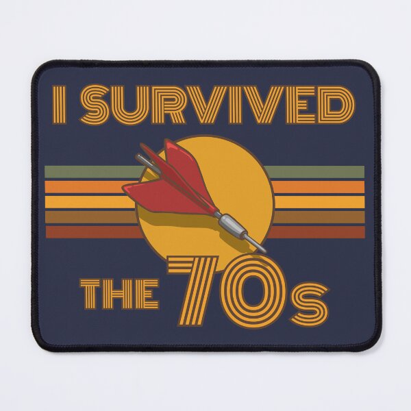 Item preview, Lawn Darts Survived the 70s Vintage Toy designed and sold by Huhnerdieb Apparel.