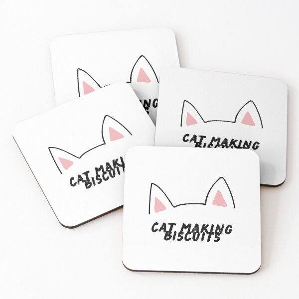 Item preview, cat making biscuits designed and sold by DoraHappy.