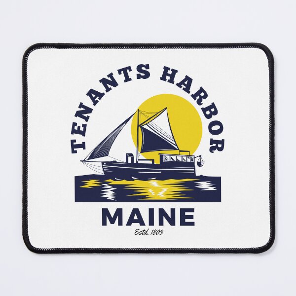 Item preview, Tenants Harbor Sail Boat designed and sold by DrEyehacker.