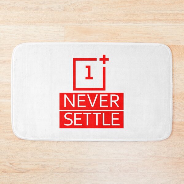 Item preview, OnePlus Never Settle Logo designed and sold by ihtisham007.