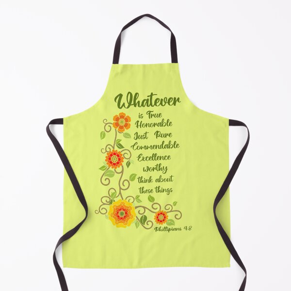 Item preview, Whatever is True Honorable just and Pure... Philippians 4:8 designed and sold by Alondra.