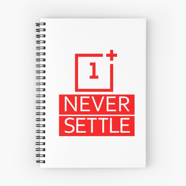 Item preview, OnePlus Never Settle Logo designed and sold by ihtisham007.