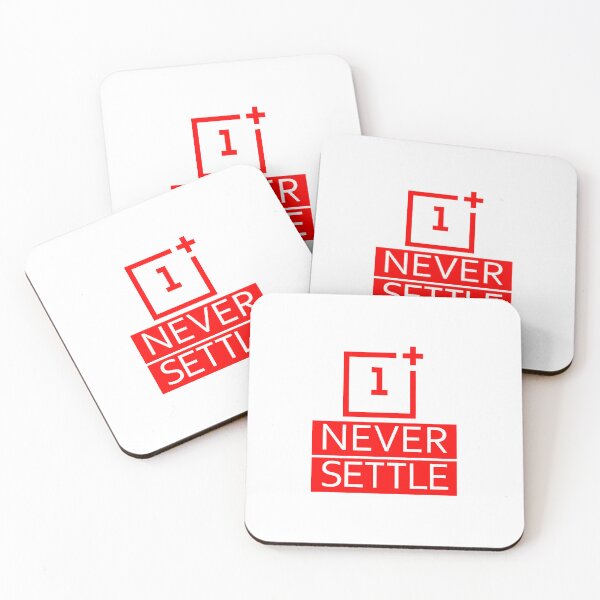 Item preview, OnePlus Never Settle Logo designed and sold by ihtisham007.