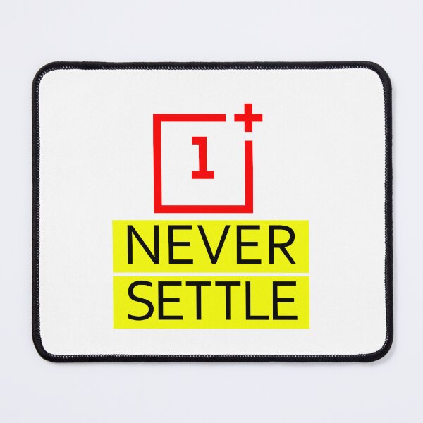 Item preview, OnePlus Never Settle Logo Yellow designed and sold by ihtisham007.