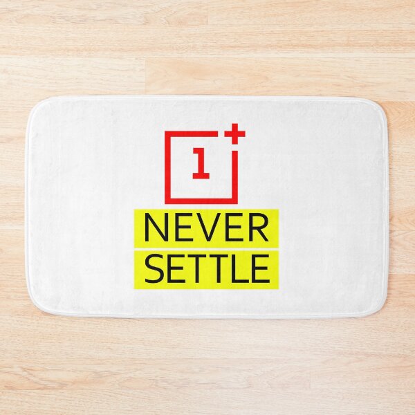 Item preview, OnePlus Never Settle Logo Yellow designed and sold by ihtisham007.