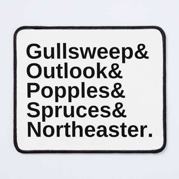 Item preview, Tenants Harbor Cottages Helvetica designed and sold by DrEyehacker.
