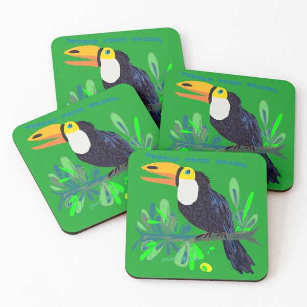 Item preview, Toucan bird from Brazil designed and sold by Diola Sotelo.