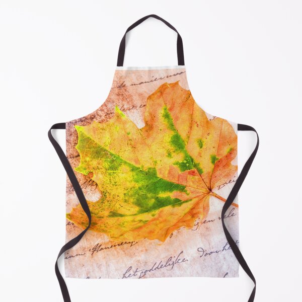 Item preview, SUBLIME #16 - Gold and Green Maple Leaf on Script Writing designed and sold by DEL-Productions.