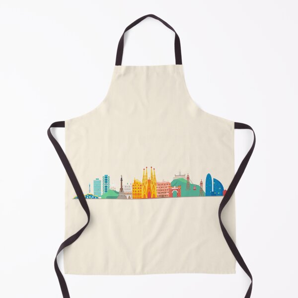 Item preview, Barcelona skyline designed and sold by Antikwar.