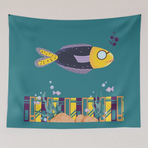 Item preview, Cruising Book Fish designed and sold by tmdaliggr.