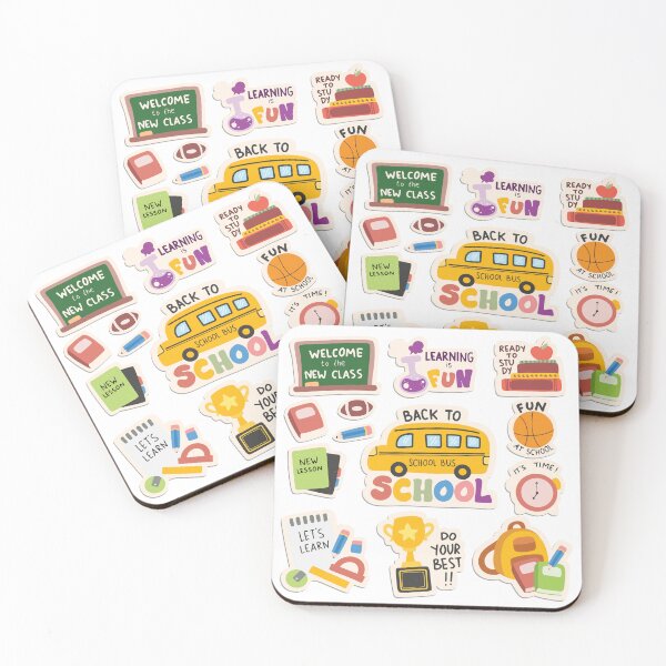 Item preview, Hand Drawn Back To School Kids designed and sold by ELBStore.