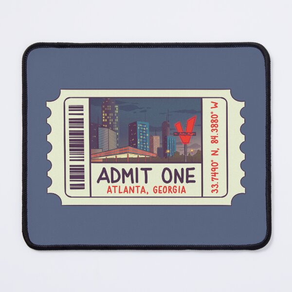 Item preview, Ticket to Atlanta designed and sold by Jackie Van Ryn.