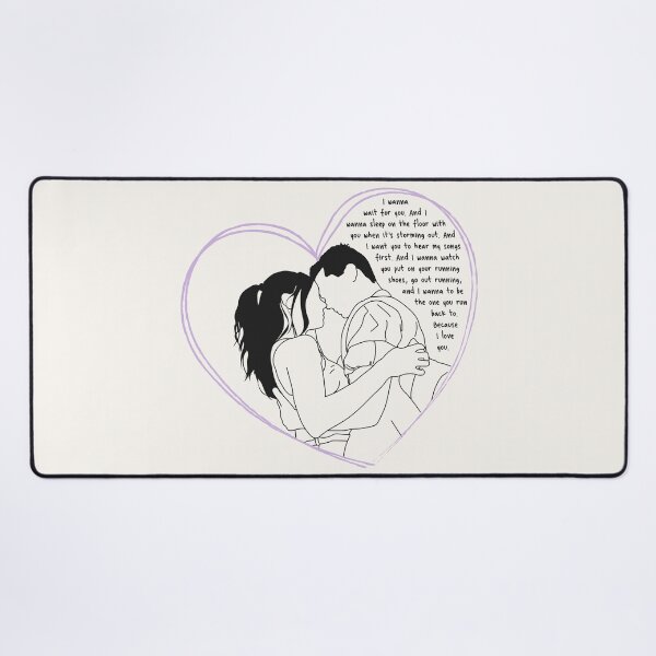 Item preview, i wanna to be the one you run back to. because i love you. designed and sold by Pinu92.