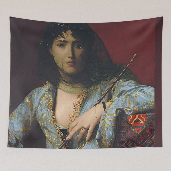 Item preview, Jean Leon Gerome -Veiled Circassian Beauty designed and sold by TeeARTHY.