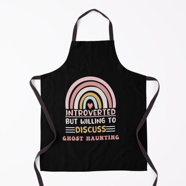 Item preview, introverted but willing to discuss ghost haunting designed and sold by POPLIN ⭐ ⭐ ⭐ ⭐ ⭐.