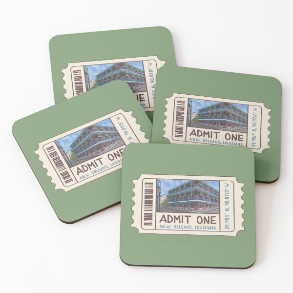 Item preview, Ticket to New Orleans designed and sold by Jackie Van Ryn.
