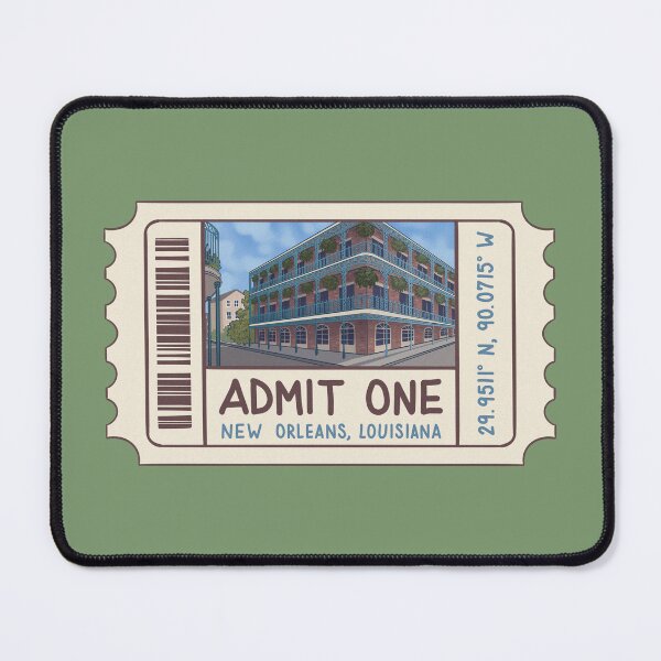 Item preview, Ticket to New Orleans designed and sold by Jackie Van Ryn.