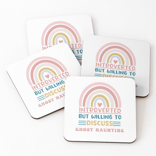 Item preview, introverted but willing to discuss ghost haunting designed and sold by POPLIN ⭐ ⭐ ⭐ ⭐ ⭐.
