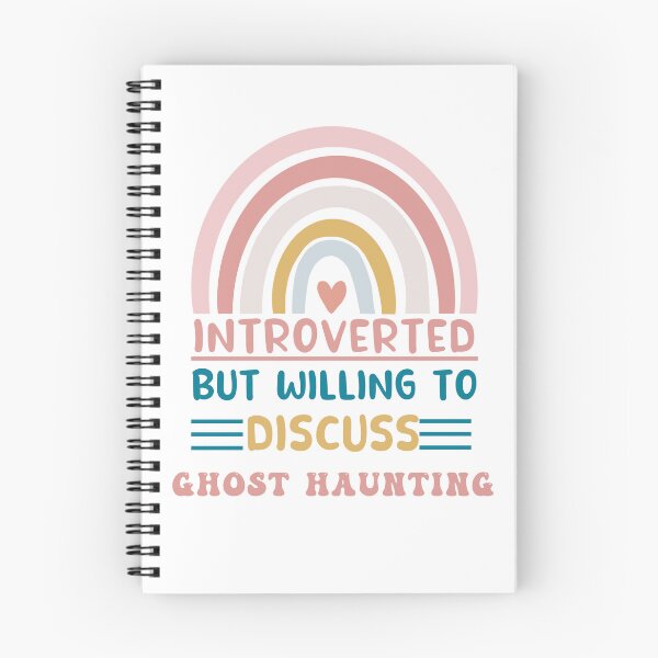 Item preview, introverted but willing to discuss ghost haunting designed and sold by POPLIN ⭐ ⭐ ⭐ ⭐ ⭐.