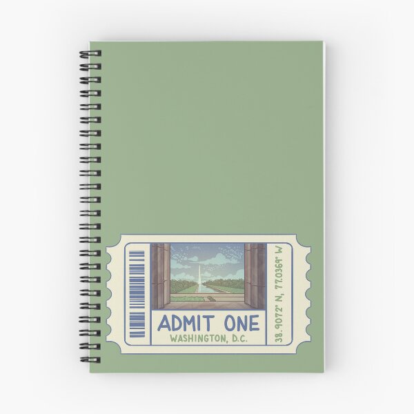 Item preview, Ticket to Washington, D.C. designed and sold by Jackie Van Ryn.