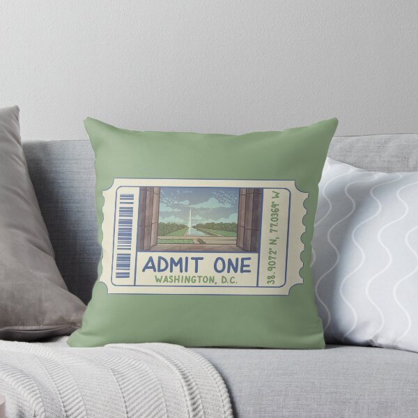 Item preview, Ticket to Washington, D.C. designed and sold by Jackie Van Ryn.
