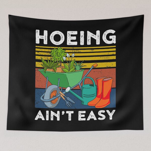 Item preview, Hoeing Aint Easy Shirt Women Funny Gardening designed and sold by smoothcricketer.