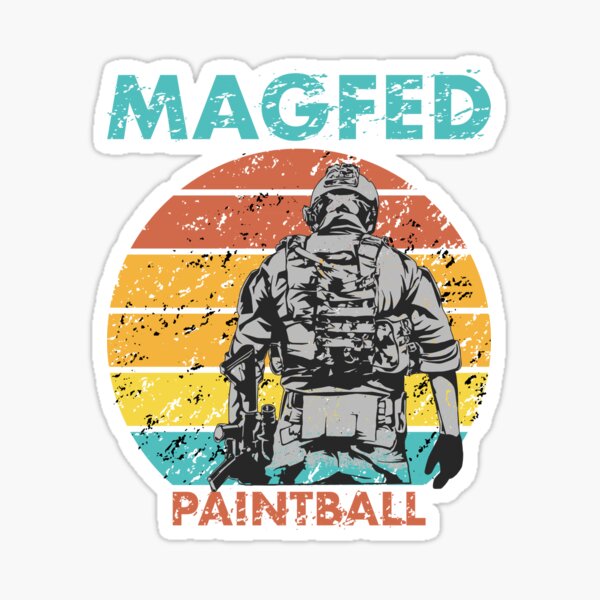 Vista previa del artículo con la obra «Resplandor de paintball magnético», diseñado y vendido por Mr-Mrs-Magfed.