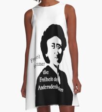 Freedom for those who think differently A-Line Dress