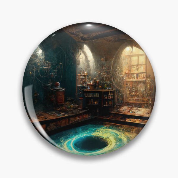 Item preview, Alchemy Lab with Magical Circle designed and sold by Vimpace.