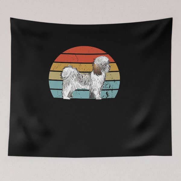 Item preview, SHIH TZU RETRO GRAPHIC DOG OWNER SHIH TZU designed and sold by sobriowslen.