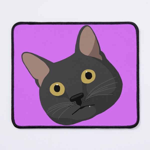 Item preview, Black Cat Snaggle Tooth designed and sold by katiek-franklin.