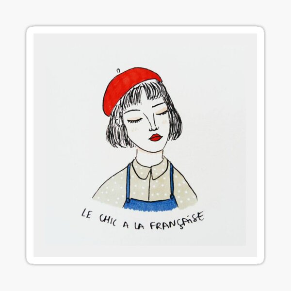 Le chic à la Française Sticker