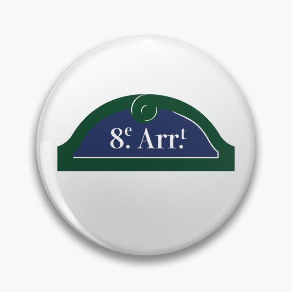 Item preview, Panel 8th Arrondissement Paris designed and sold by BubbleManShop.