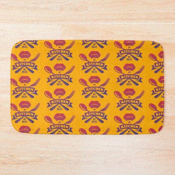 Item preview, My Kitchen My Rules Chef Logo designed and sold by Narkusdesign.
