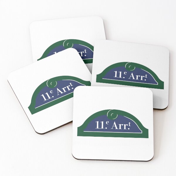 Item preview, Panel 11th Arrondissement Paris designed and sold by BubbleManShop.