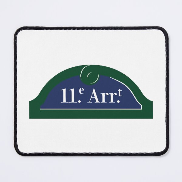 Item preview, Panel 11th Arrondissement Paris designed and sold by BubbleManShop.