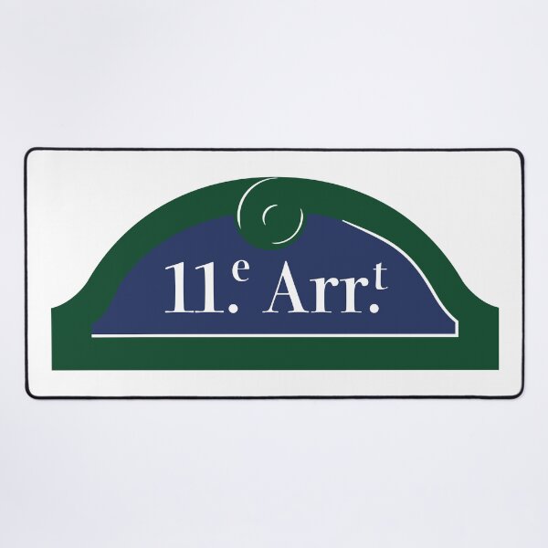 Item preview, Panel 11th Arrondissement Paris designed and sold by BubbleManShop.