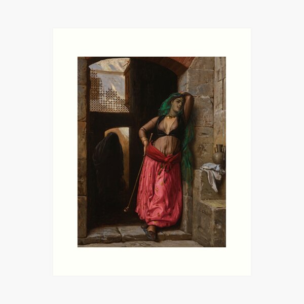 Item preview, Jean Leon Gerome -Jeune Fille Du Caire -Cairo Girl designed and sold by TeeARTHY.