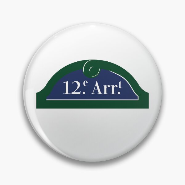 Item preview, Panel 12th Arrondissement Paris designed and sold by BubbleManShop.