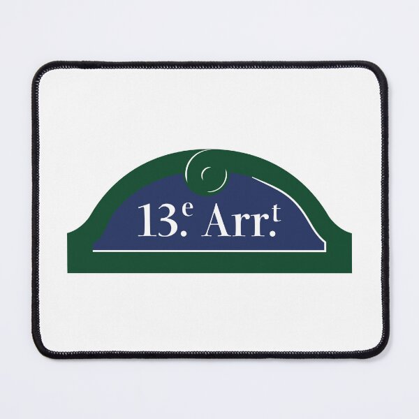 Item preview, Panel 13th Arrondissement Paris designed and sold by BubbleManShop.