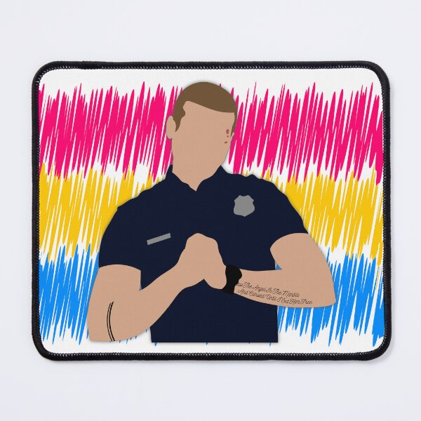 Item preview, Evan Buckley Pansexual Pride Cutout designed and sold by sadieyuki.