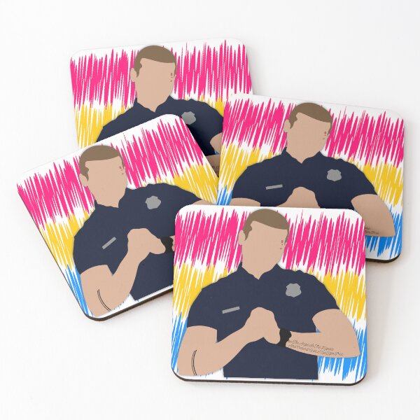 Item preview, Evan Buckley Pansexual Pride Cutout designed and sold by sadieyuki.