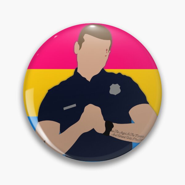 Item preview, Evan Buckley Pansexual Pride Cutout designed and sold by sadieyuki.