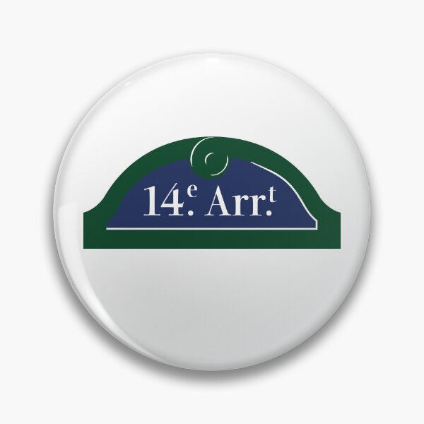 Item preview, Panel 14th Arrondissement Paris designed and sold by BubbleManShop.